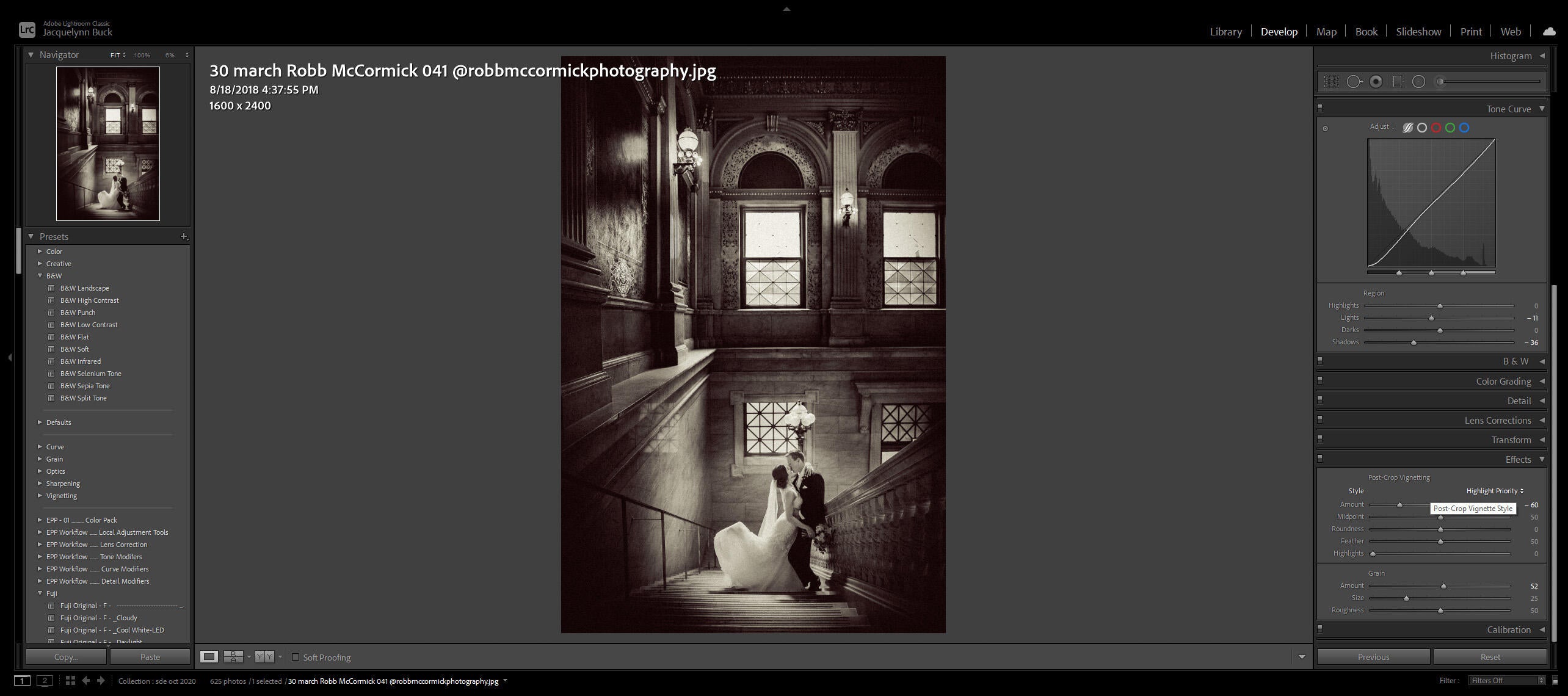 Create a Vintage Photo Effect in Lightroom