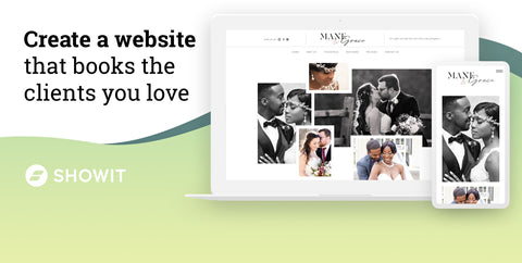 Create a website that books the clients you love