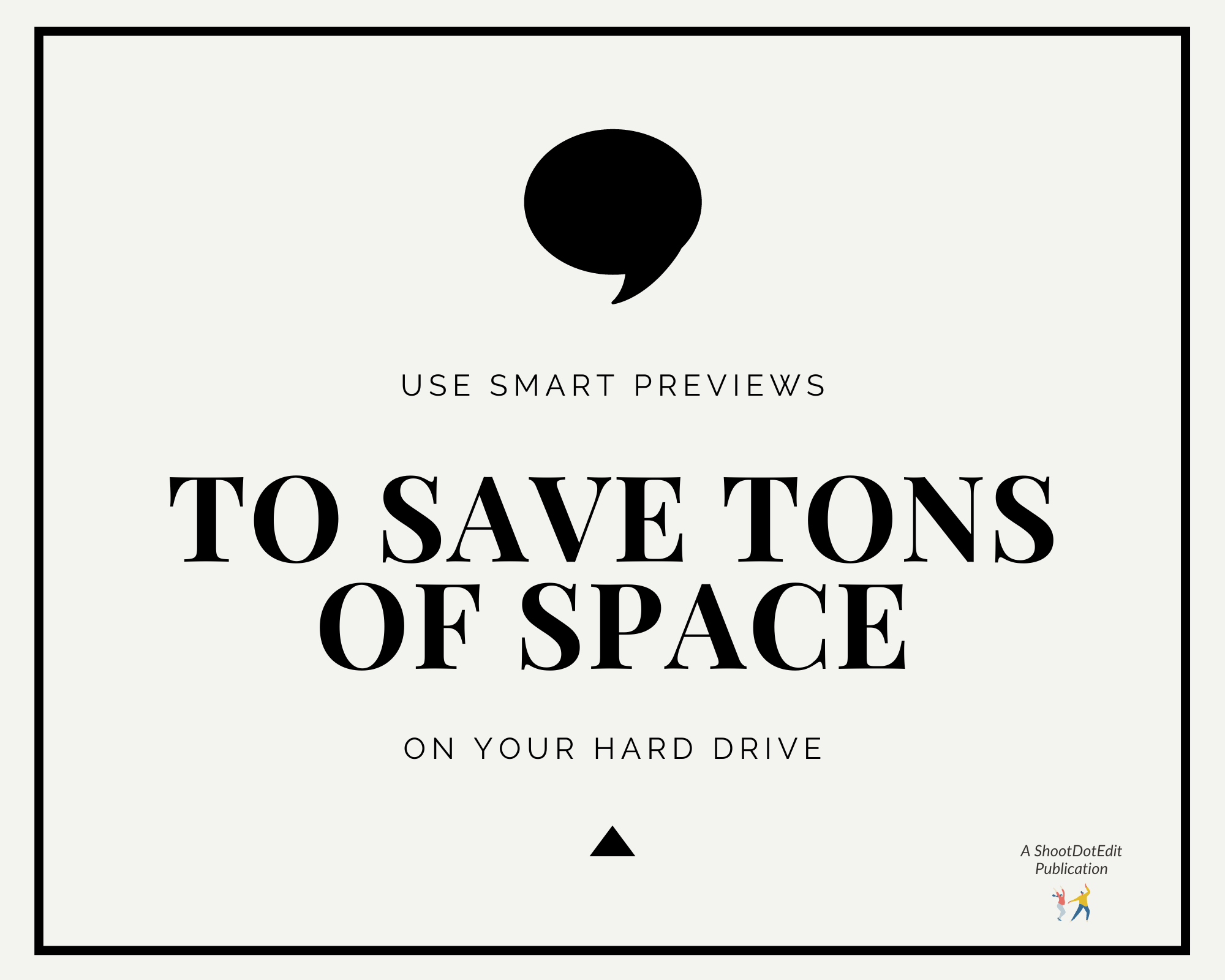 Infographic stating use this feature to save tons of space on your hard drive