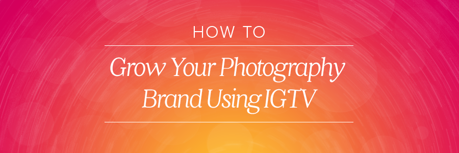 Graphic displaying how to use IGTV