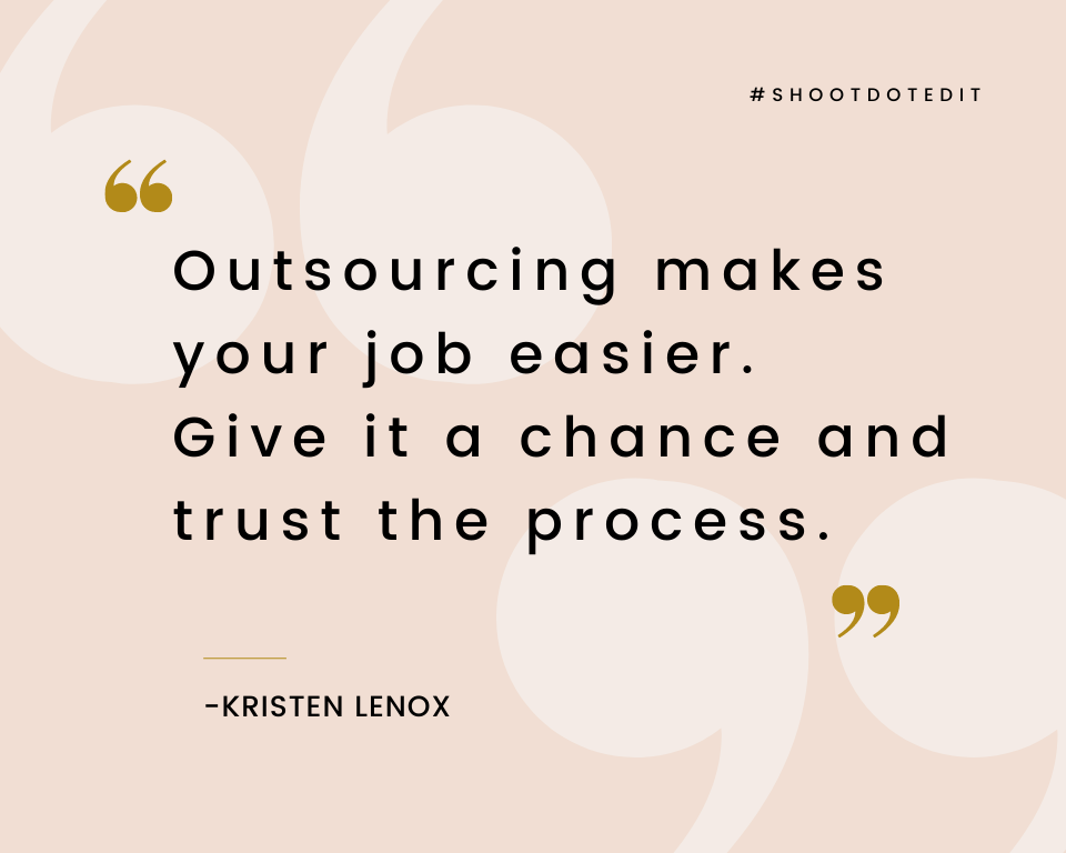 infographic quote by Kristen Lenox