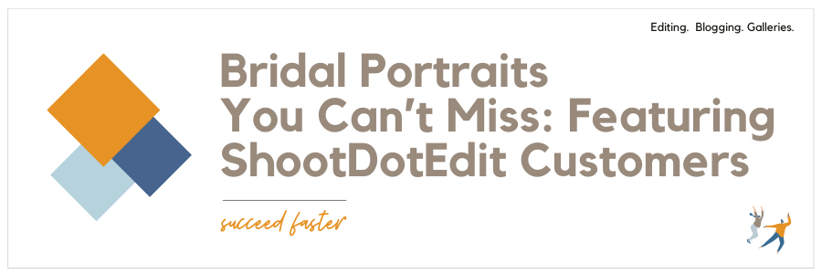 Bridal Portraits You Can’t Miss: Featuring ShootDotEdit Customers