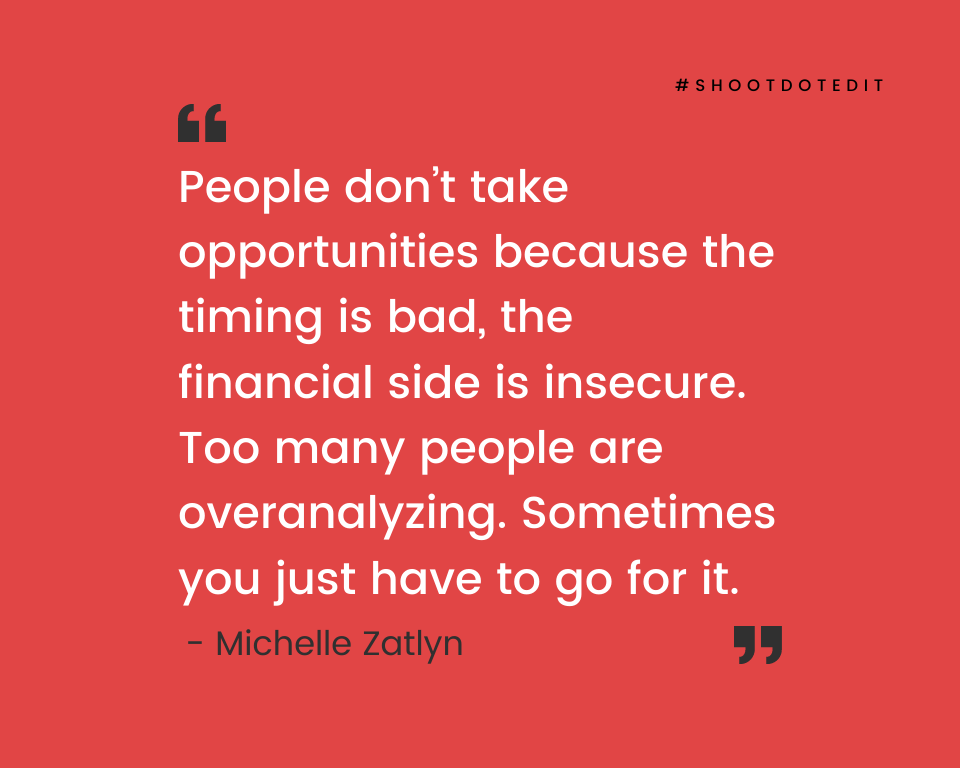 infographic quote by Michelle Zatlyn